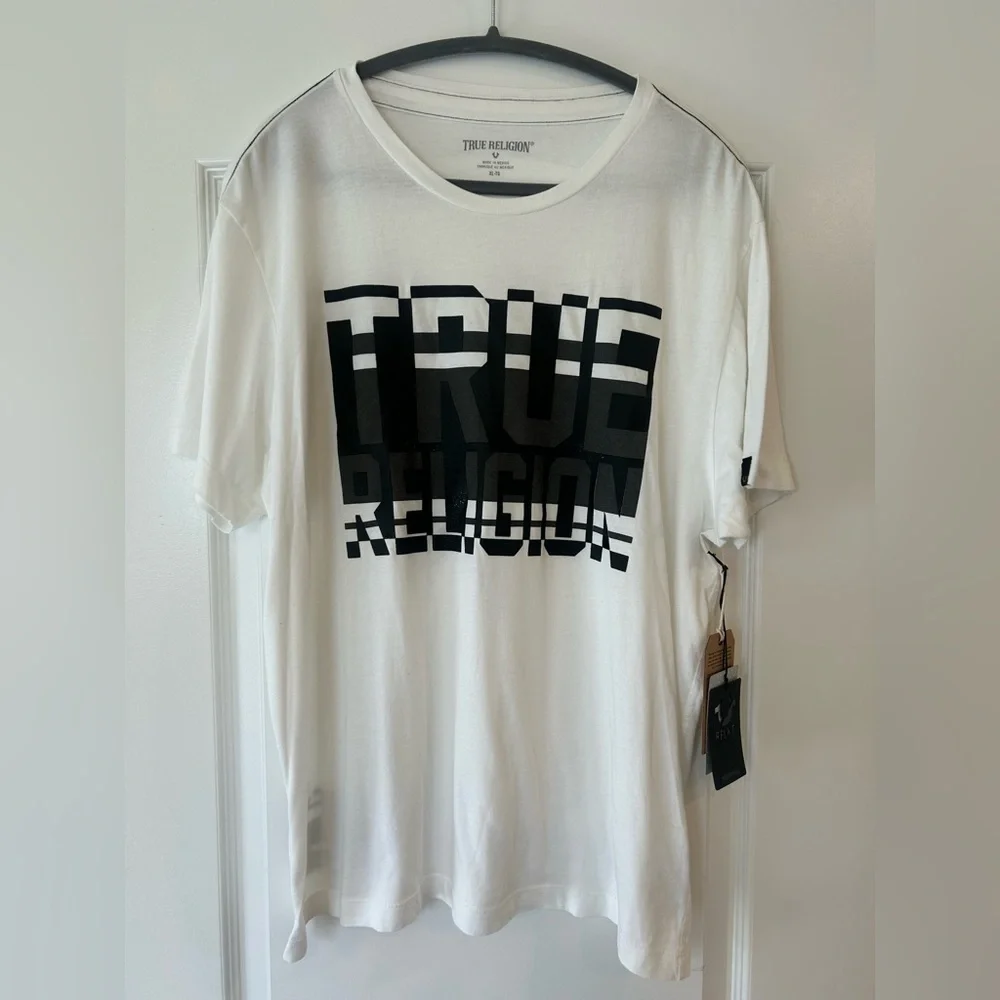 NWT True Religion Men's High Class Fade Graphic Shirt X-Large